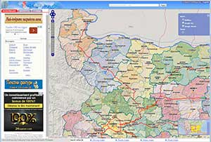 Карта на БЪЛГАРИЯ - BulMaps™ : Онлайн карта на България. Онлайн карти на български градове.